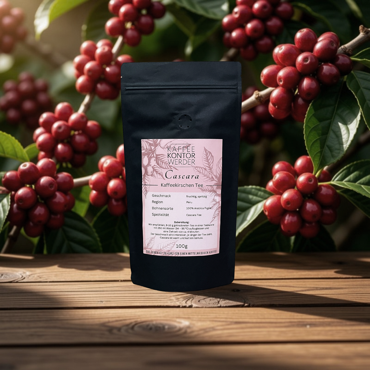 CASCARA - KAFFEEKIRSCHEN - TEE