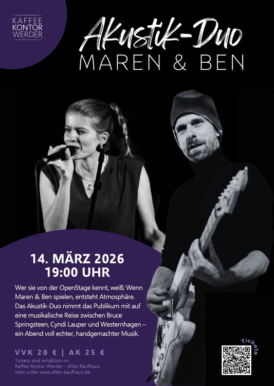 Akustik-Duo: Maren & Ben