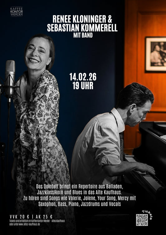 14.02. Renee Kloninger & Sebastian Kommerell mit Band