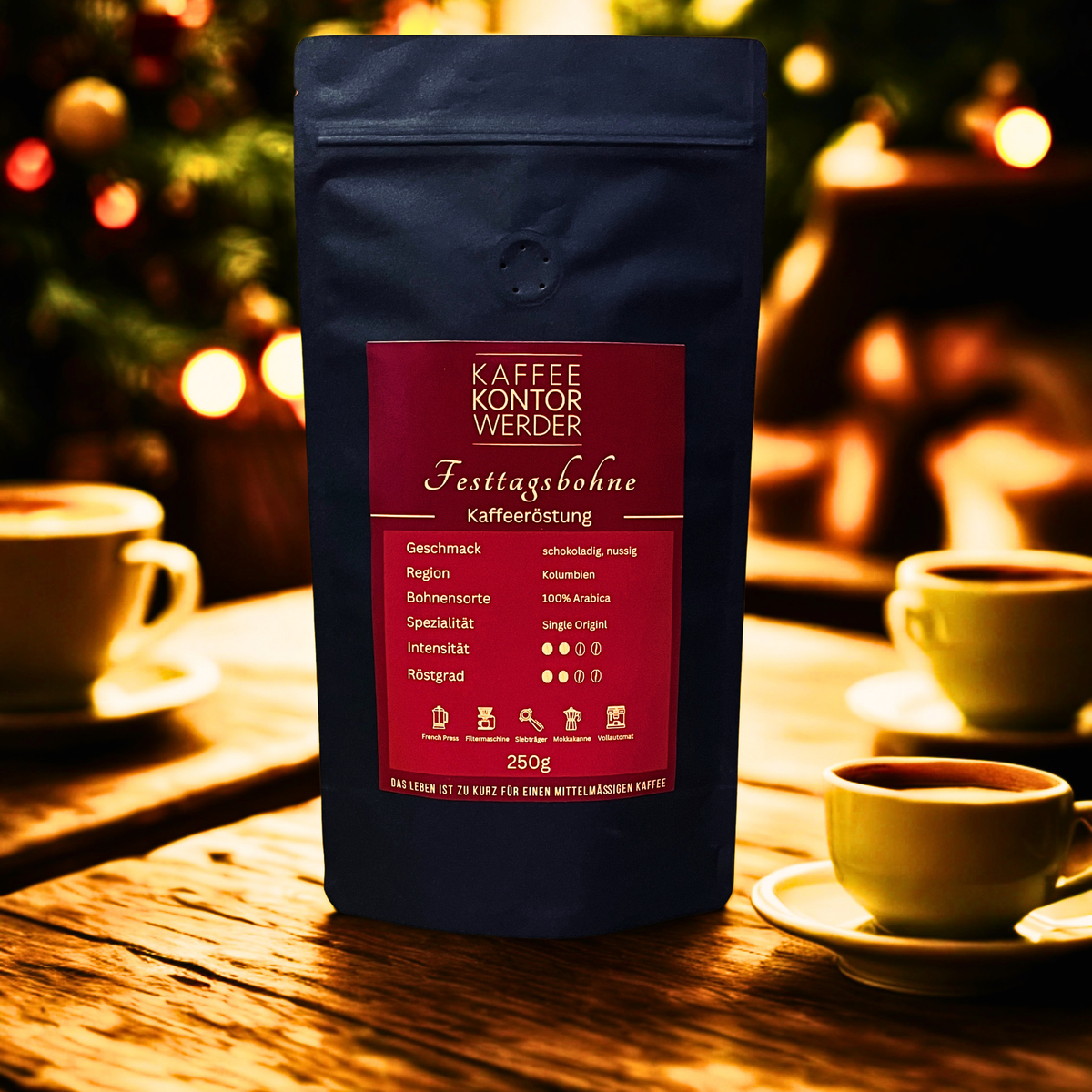 KOLUMBIEN - SINGLE ORIGIN - FESTTAGSBOHNE